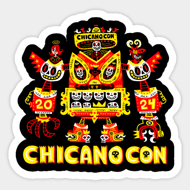 CHICANO CON 2024 Sticker by MEXOPOLIS